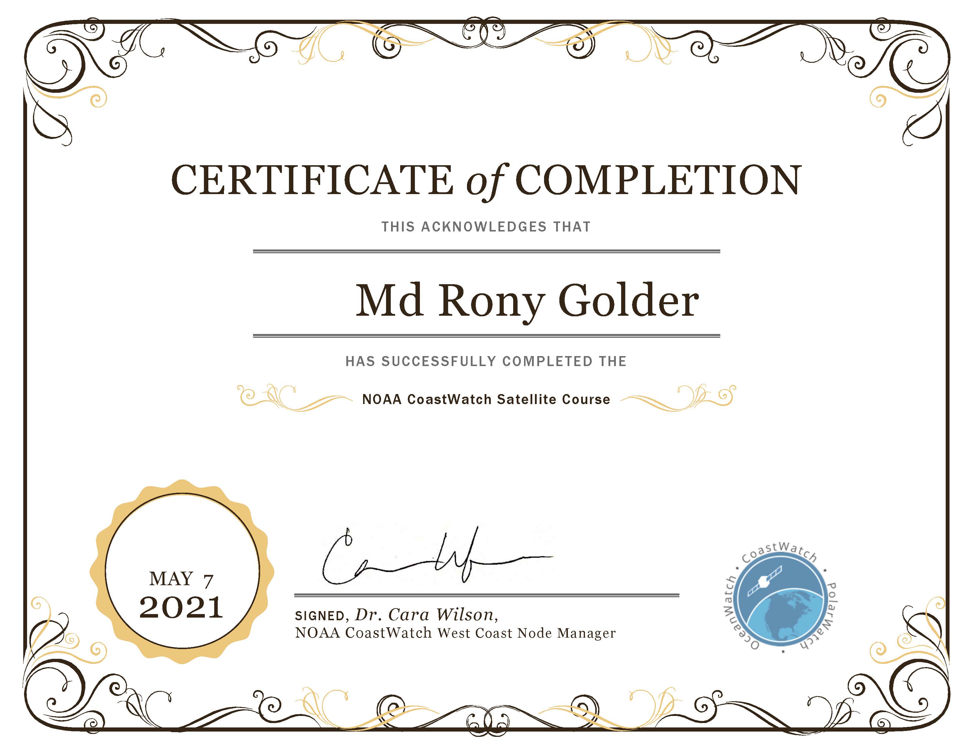 NOAA CoastWatch Satellite Course